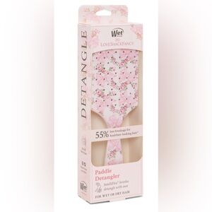 LoveShackFancy X Wet Brush Rosa Beaux Paddle Detangler